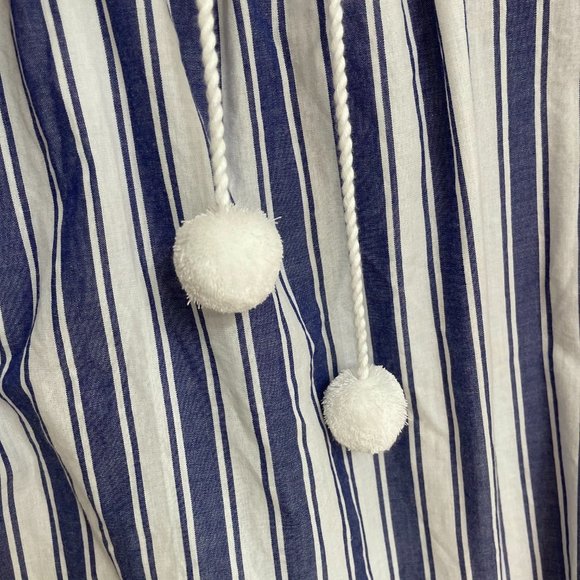 Madewell Peasant Top in Shea Stripe Size Medium - Picture 4 of 10